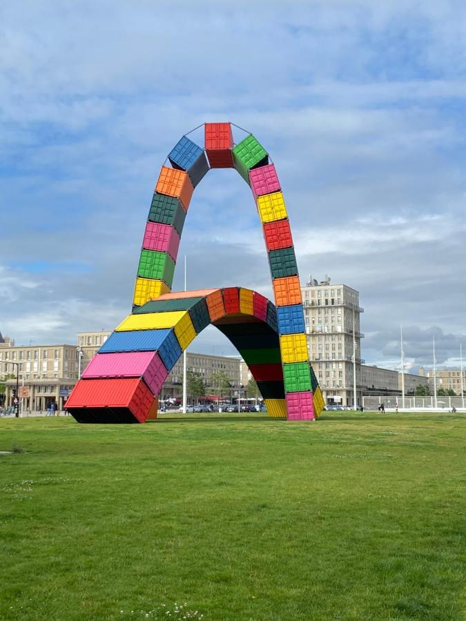 Vivez Le Centre Ville A La Plage - Balcon Le Havre Bagian luar foto